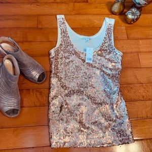 Banana Republic Sequin Tank